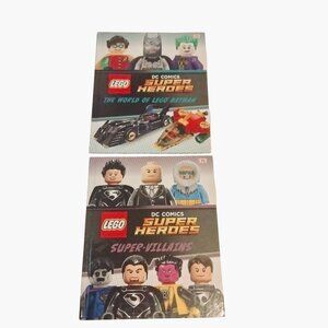 Lego DC Comics Super Heroes Books Lot 2